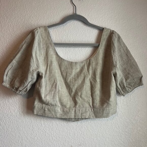 Lost + Wander - Cropped Button Down - Picture 4 of 6